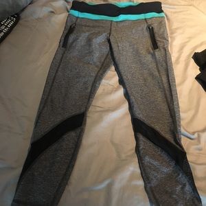 Lululemon mesh 7/8 leggings
